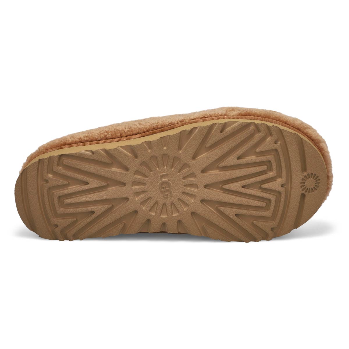 Women's Tasman Maxi Curly Slipper - Chestnut