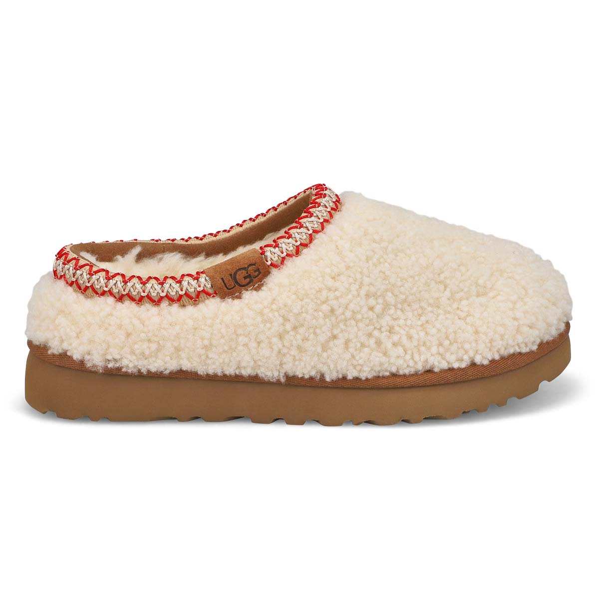 Women's Tasman Maxi Curly Slipper - Natural