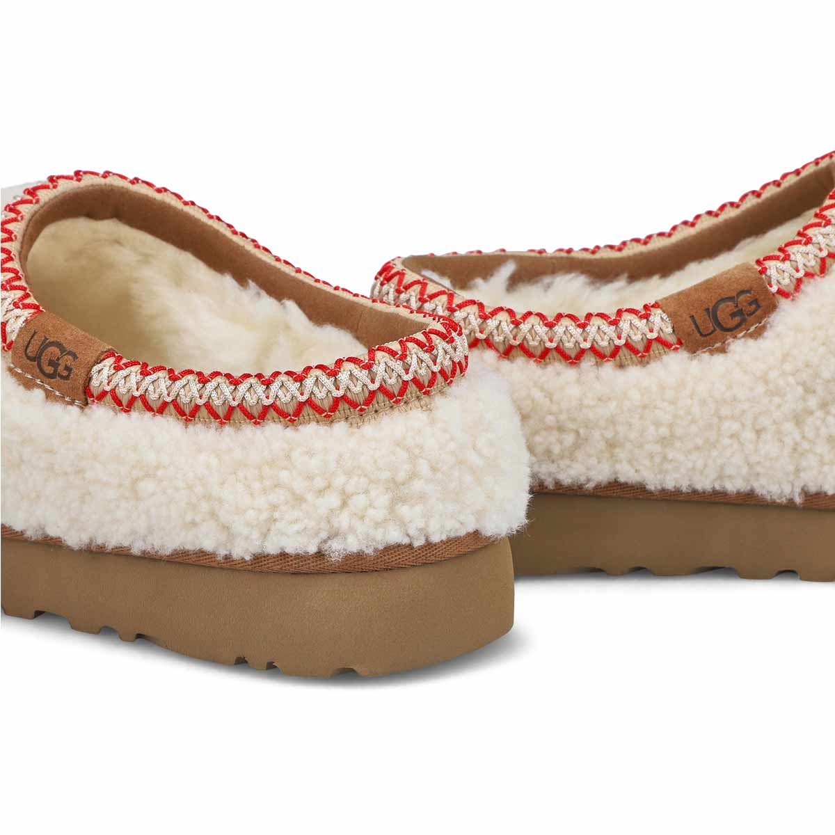 Women's Tasman Maxi Curly Slipper - Natural