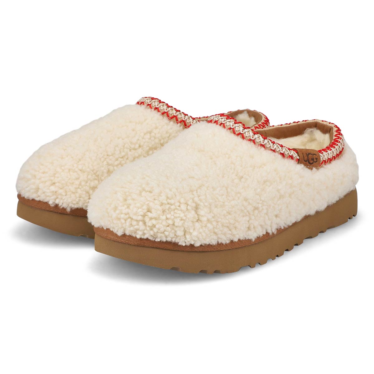 Women's Tasman Maxi Curly Slipper - Natural