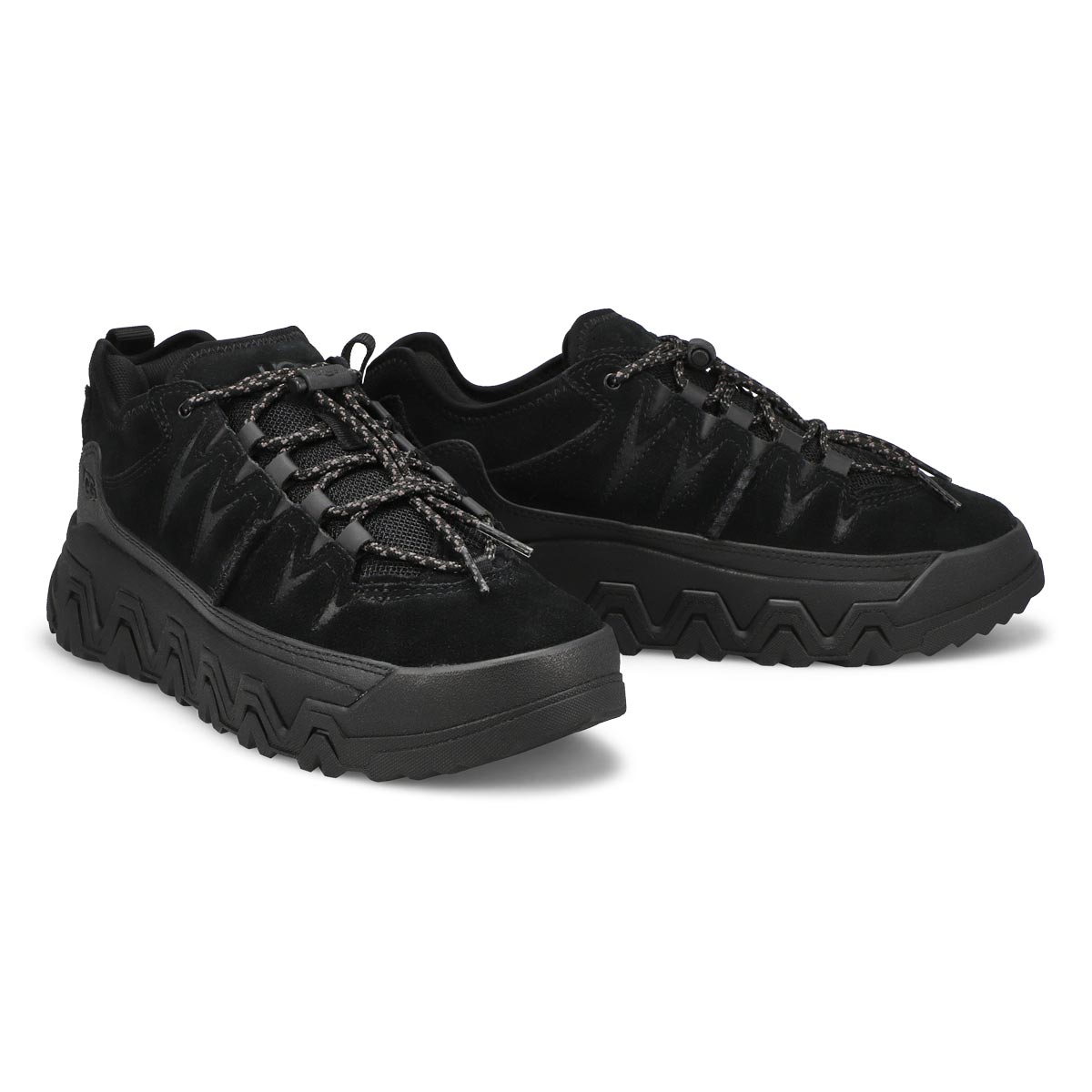 Baskets imperméables à lacets CAPTRAIL LOW, noir, femmes