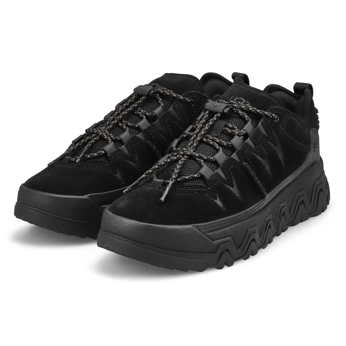 Women's CapTrail Low Waterproof Lace Up Sneaker - Black