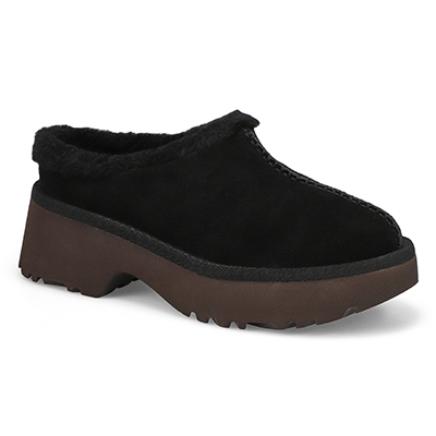 Lds New Heights Cozy Casual Clog - Black