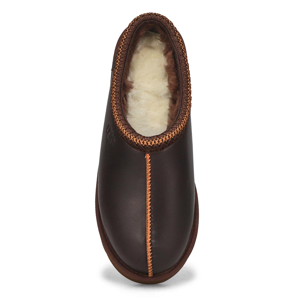 Pantoufle en cuir TASMAN LEATHER REGENERATE, ironwood, hommes