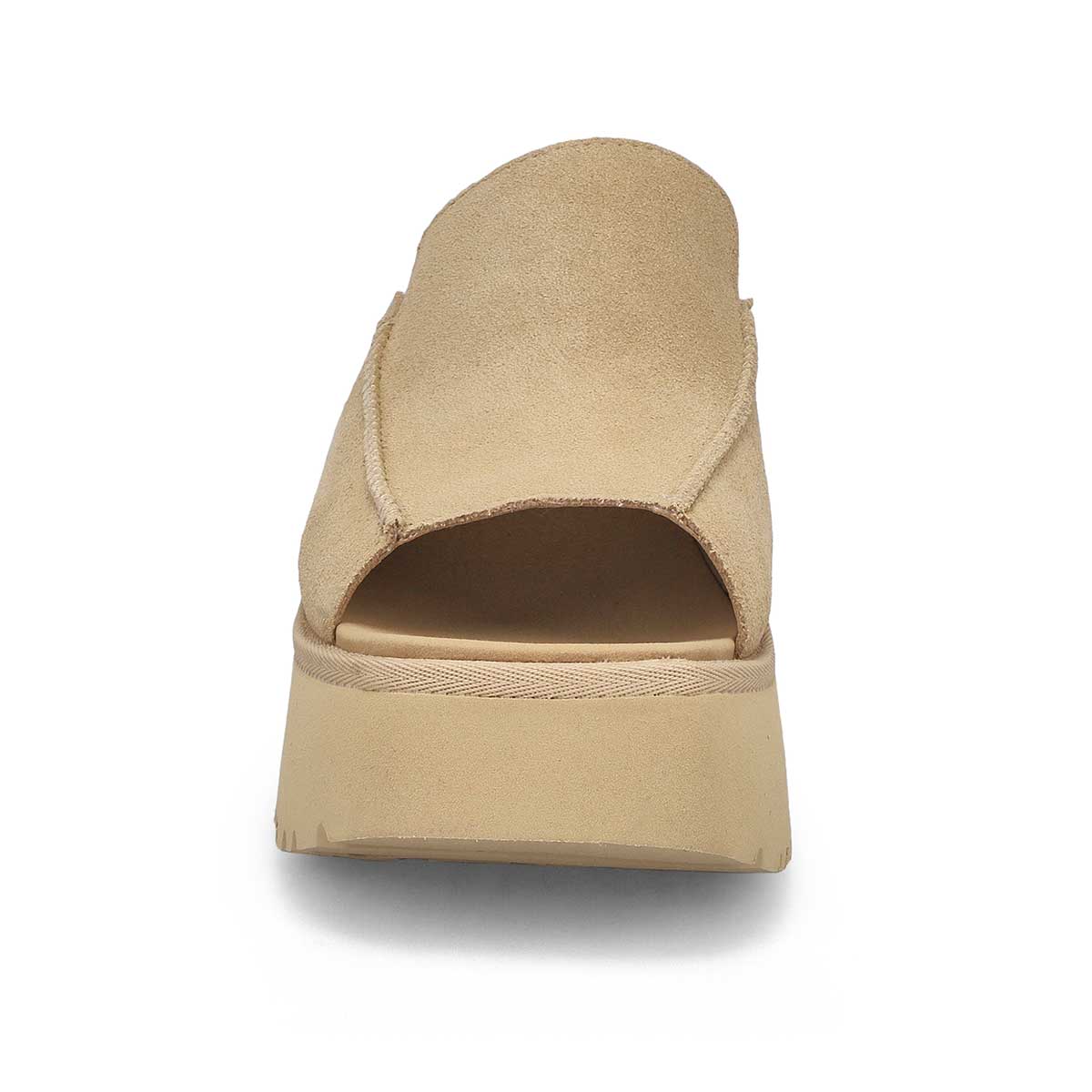 Women's New Heights Slide Platform Sandal - Mustard Seed