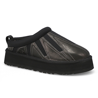 Lds Tazz Sunwave Platform Slipper - Black