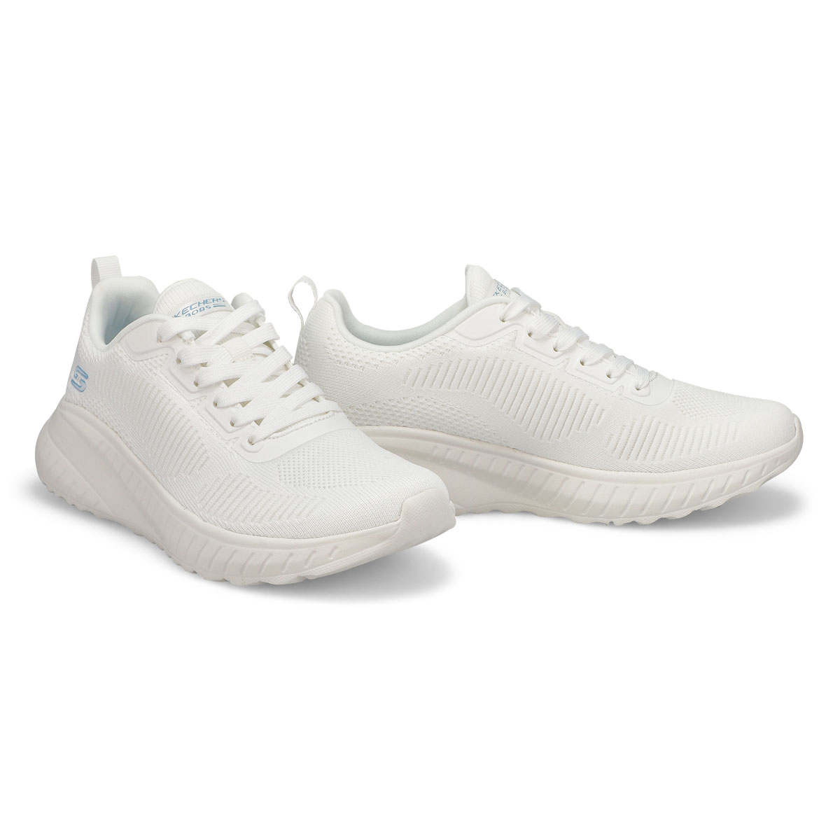 Women's Bobs Sport Squad Chaos Face Off Lace Up Sneaker - Off White