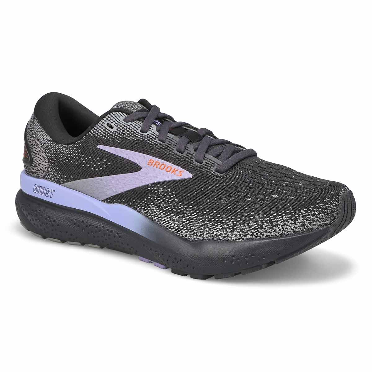 Women's Ghost 16 Lace Up Performance Sneaker - Ebony/Lavender/Copper