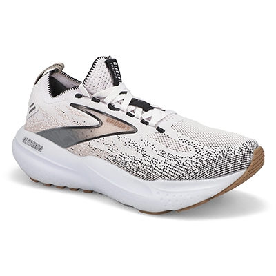 Baskets de performance à lacets Glycerin StealthFit 21, blanc/gris/noir, femmes