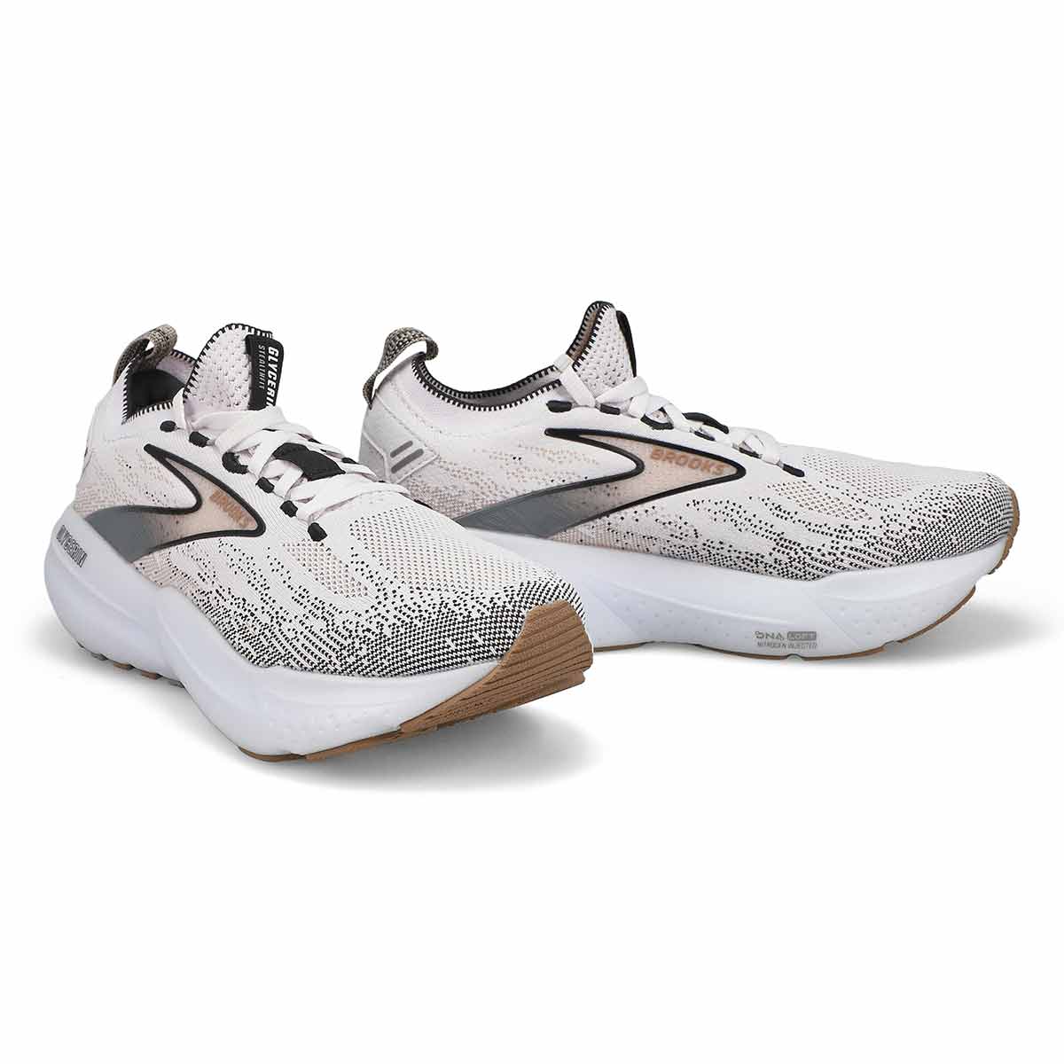 Baskets de performance à lacets GLYCERIN STEALTHFIT 21, blanc/gris/noir, femmes