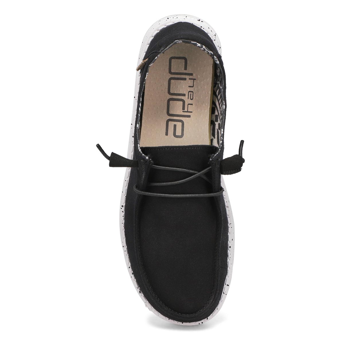 HEYDUDE Women’s Wendy Shoes in Black Odyssey (NEW LOGO)