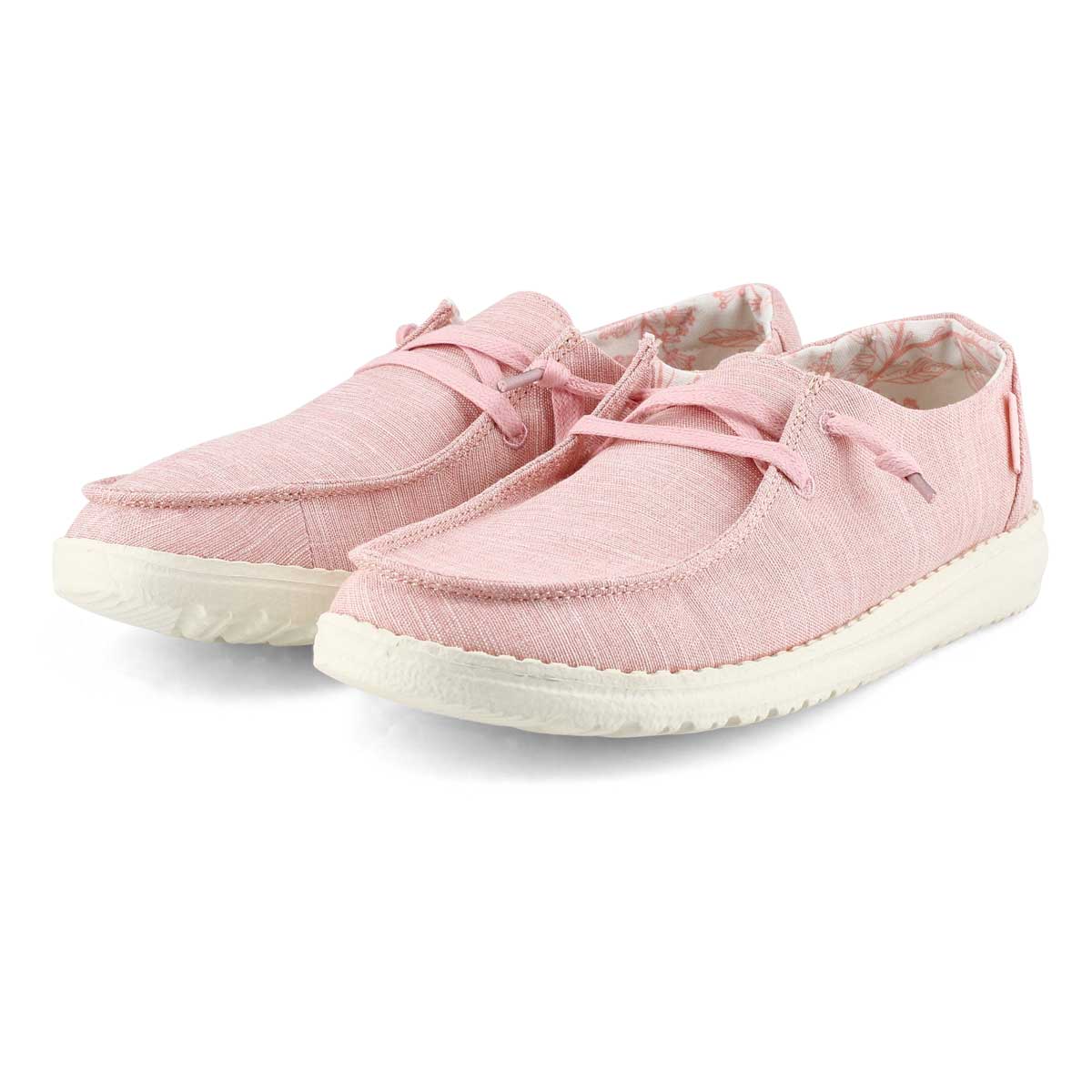 pink casual shoes