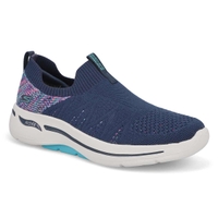 Women's Go Walk Arch Fit Fun Slip On Sneakers - Na