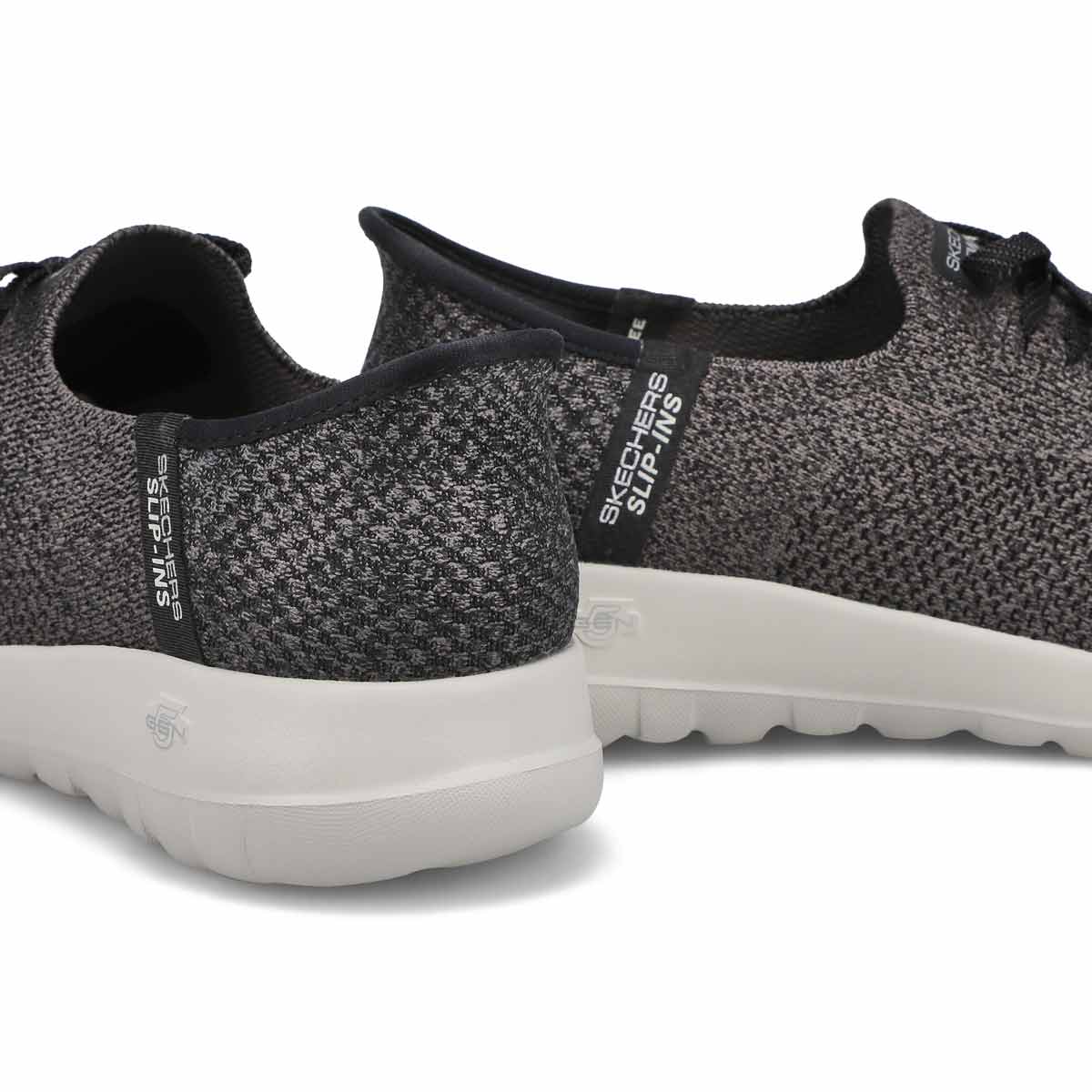 Women's Go Walk Joy Plush Slip-Ins Sneaker - Black