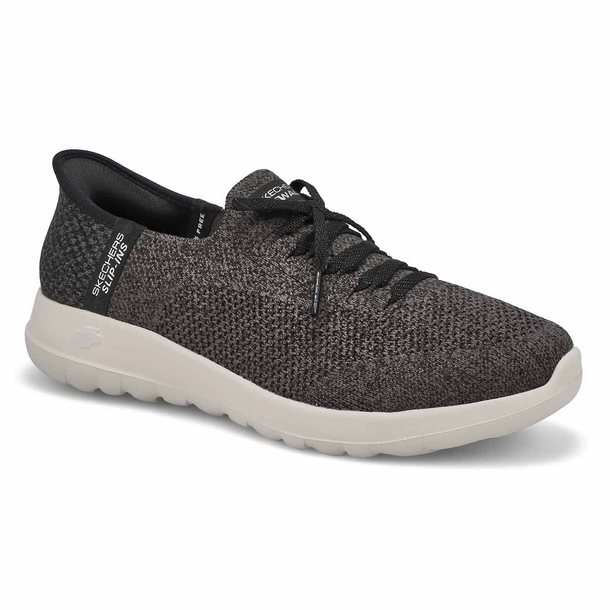 Women's Go Walk Joy Plush Slip-Ins Sneaker - Black