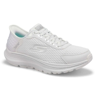 Baskets à lacets GO RUN CONSISTENT 2.0 SLIP-INS, blanc/argent, femmes