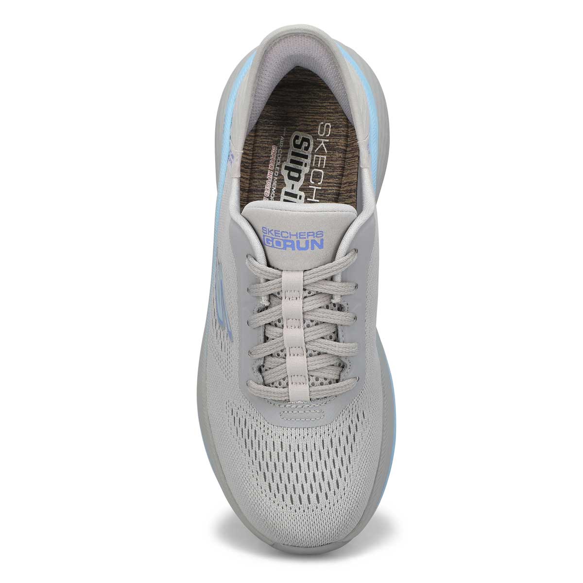 Baskets de performance à enfiler MAX CUSHIONING ELITE 2.0 SLIP-INS, gris/bleu, femmes