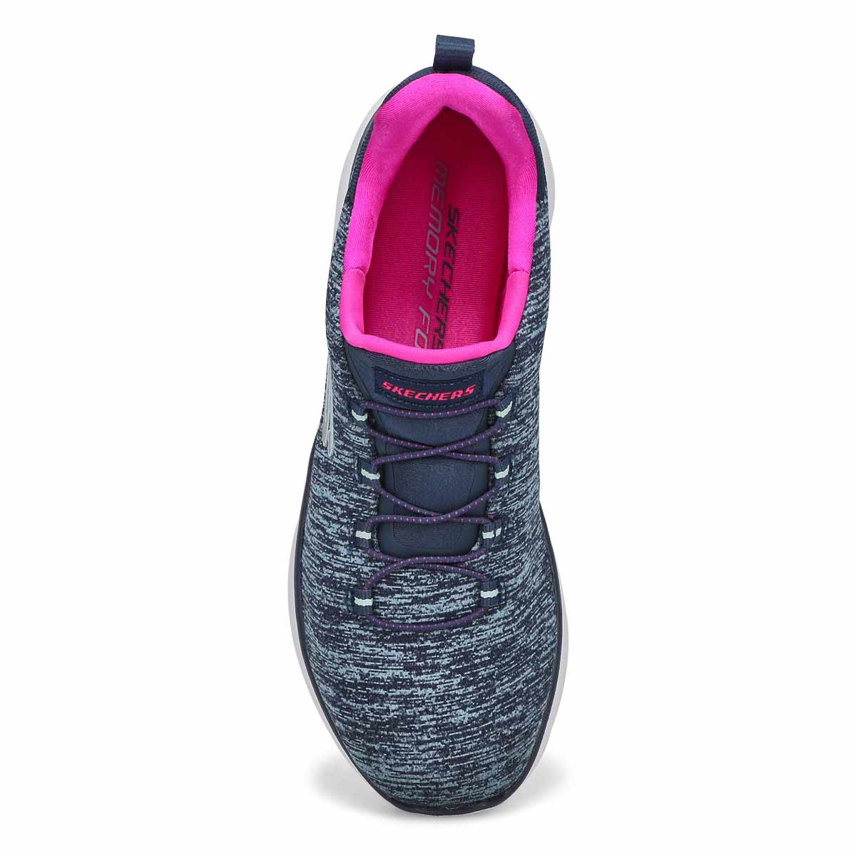 Women's  Quick Getaway Slip On Sneaker - Navy/Hot Pink