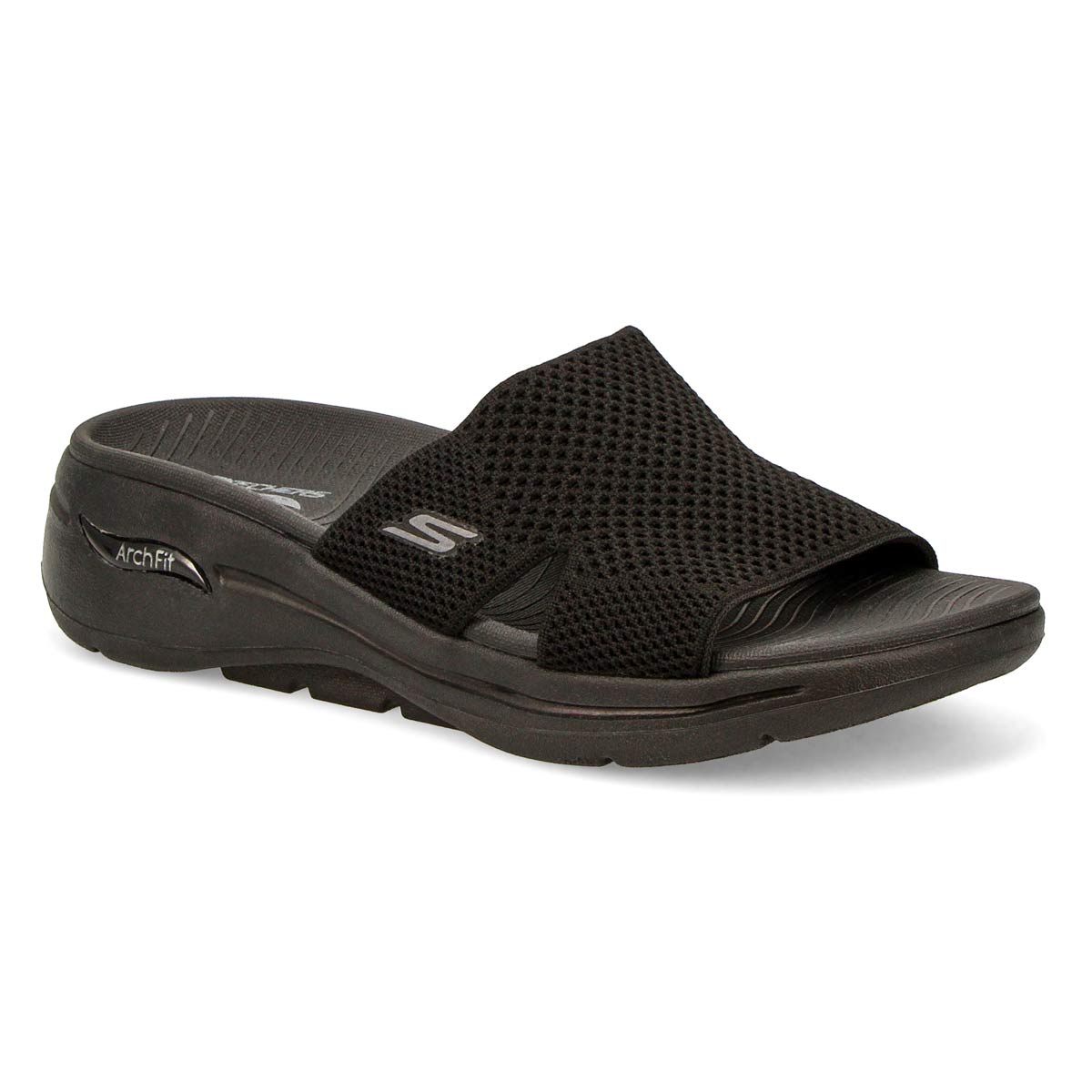 skechers wedge sandals slide sandal