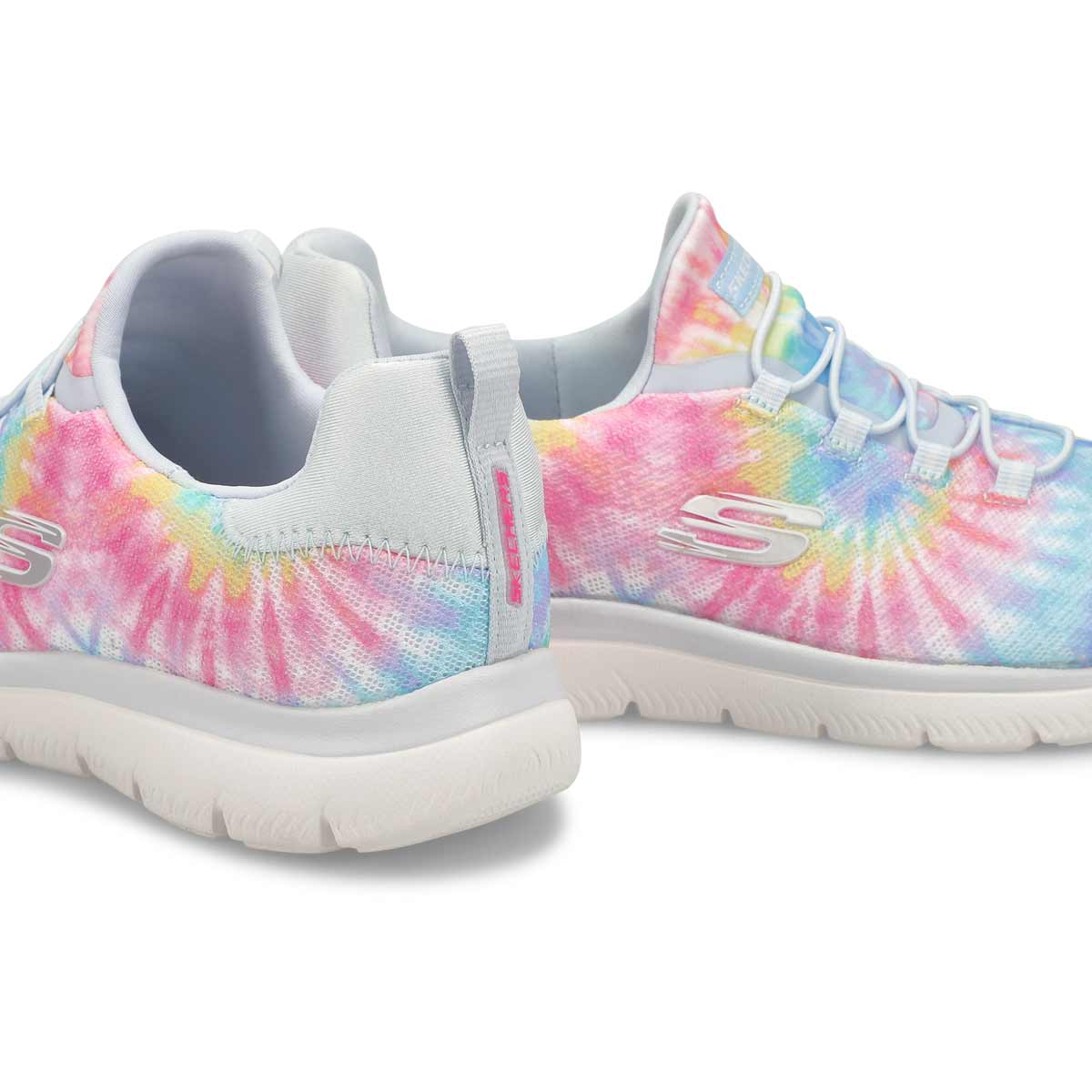 Skechers Womens Summits Sneaker Tie Dye 