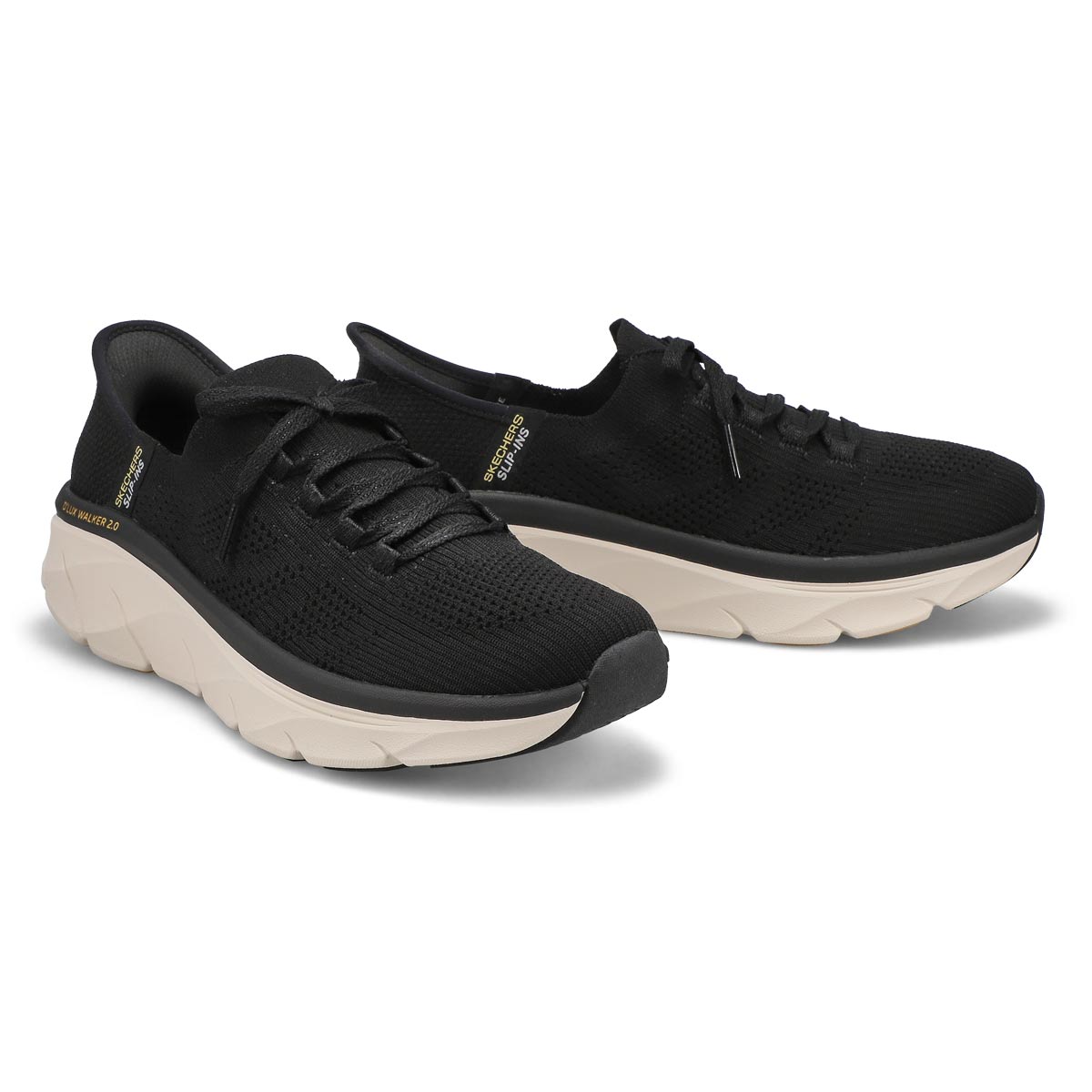 Women's D'lux Walker 2.0 Slip-Ins Sneaker - Black/Tan