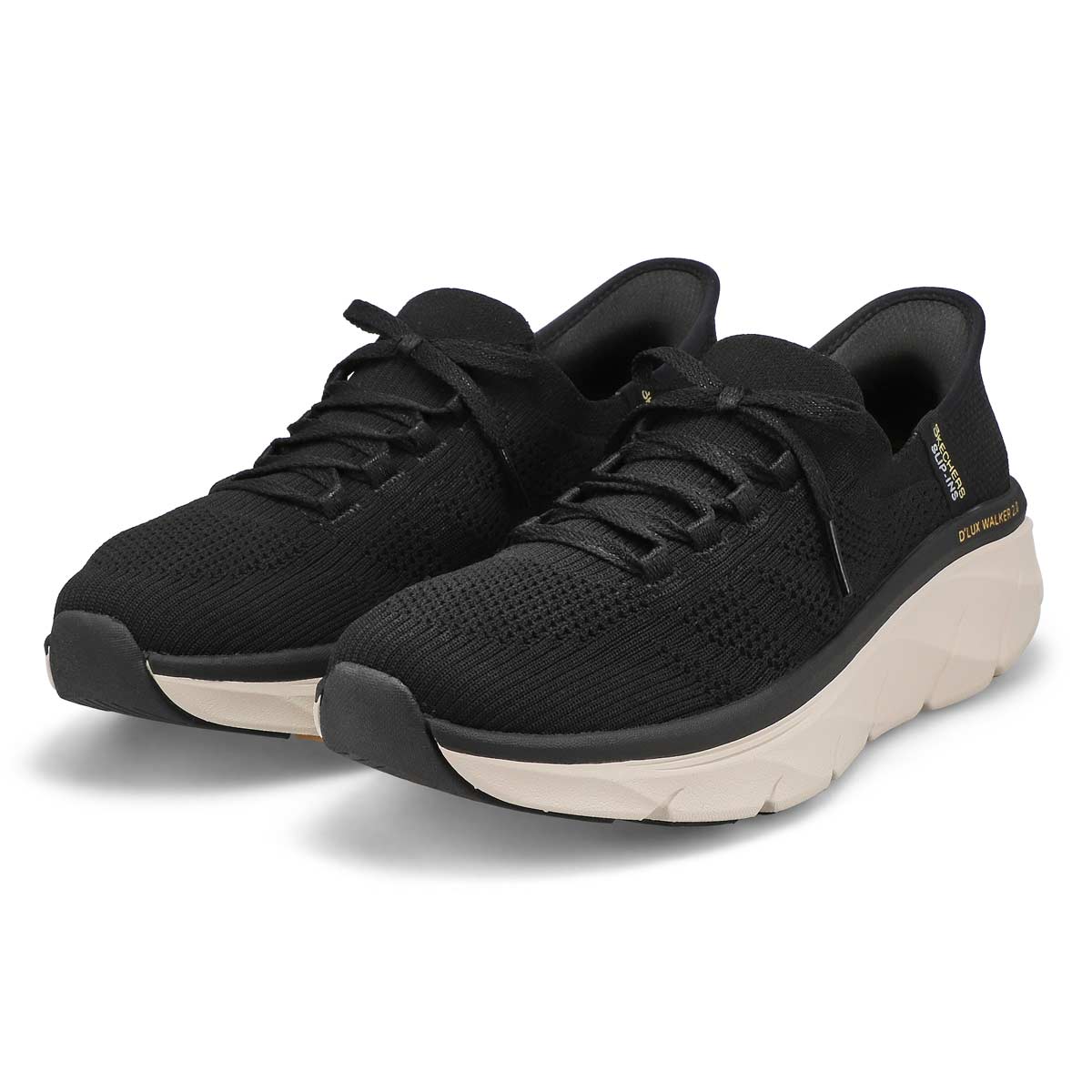 Women's D'lux Walker 2.0 Slip-Ins Sneaker - Black/Tan