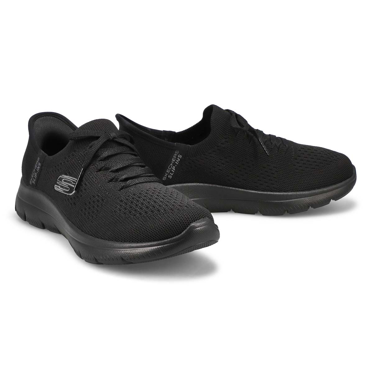 Women's Summits Perfect Set Slip-Ins Sneaker - Black