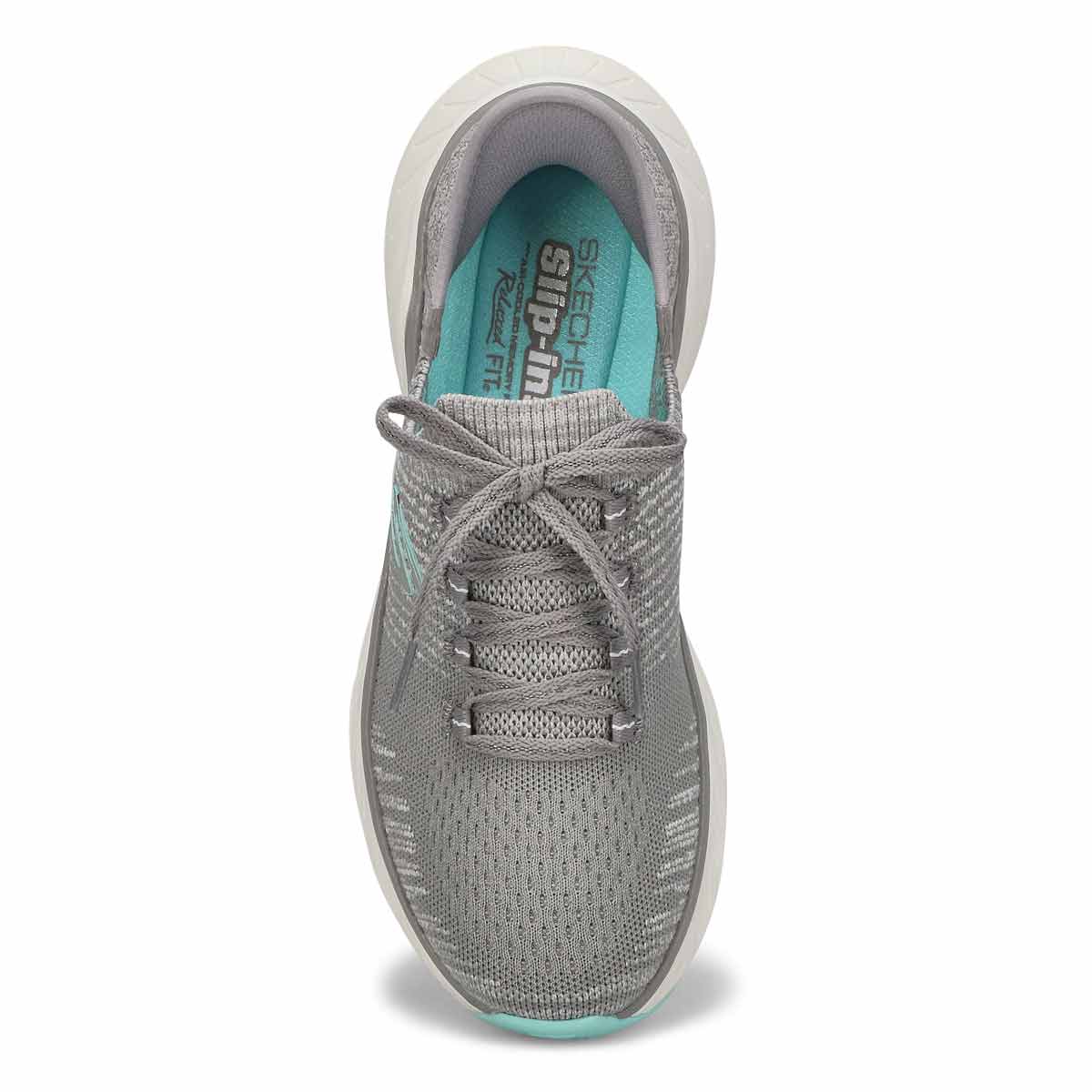 Women's Edgeride Slip-Ins Sneaker - Grey/Turquoise