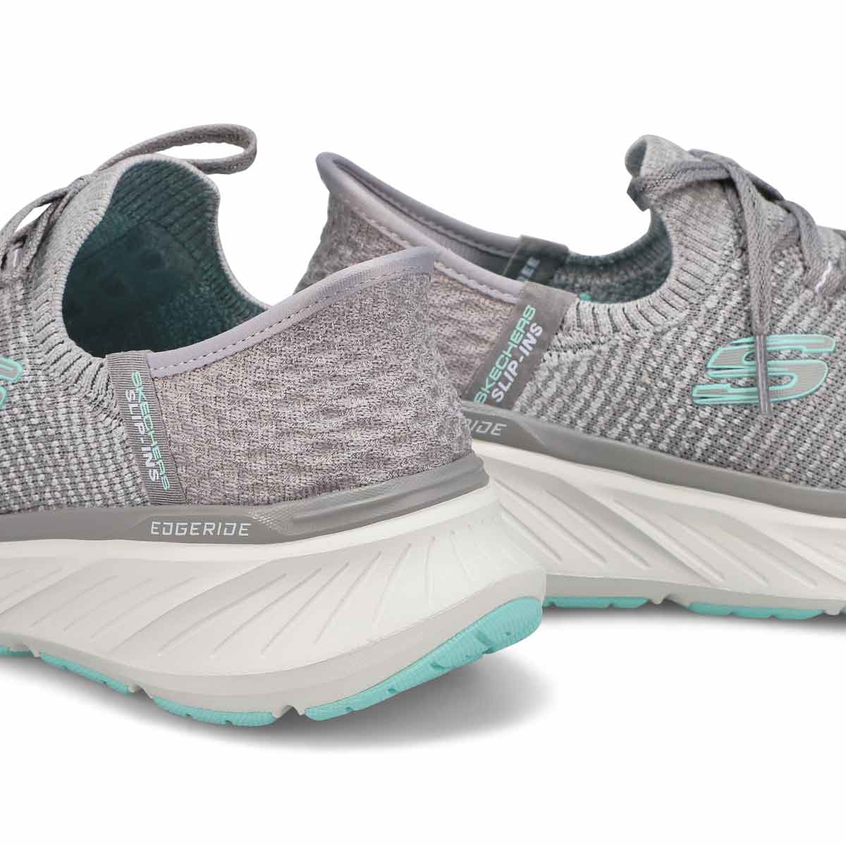 Women's Edgeride Slip-Ins Sneaker - Grey/Turquoise