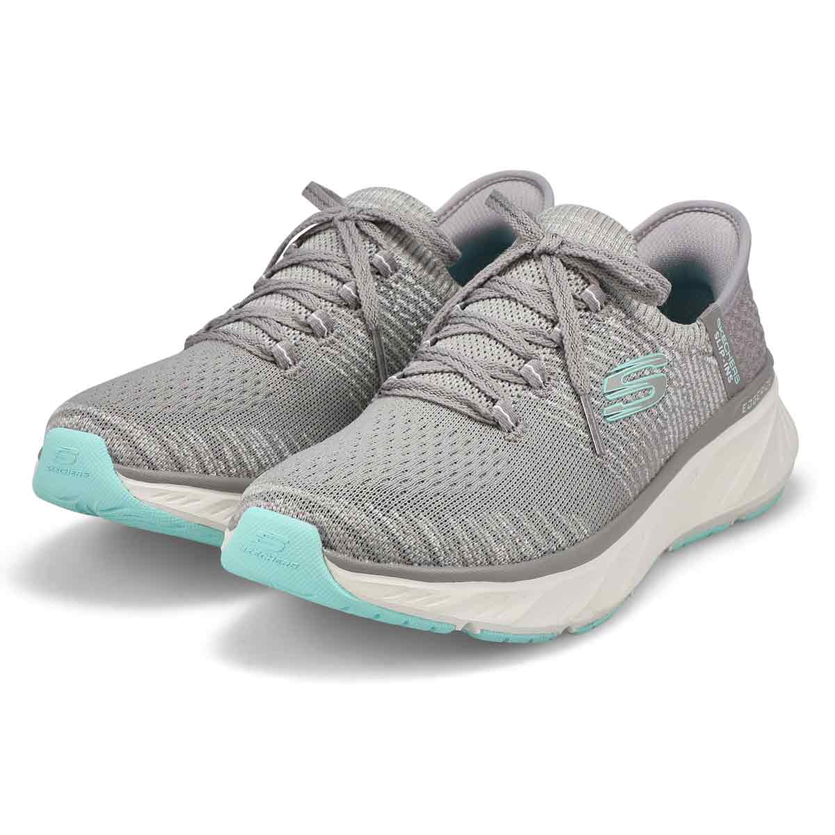 Women's Edgeride Slip-Ins Sneaker - Grey/Turquoise