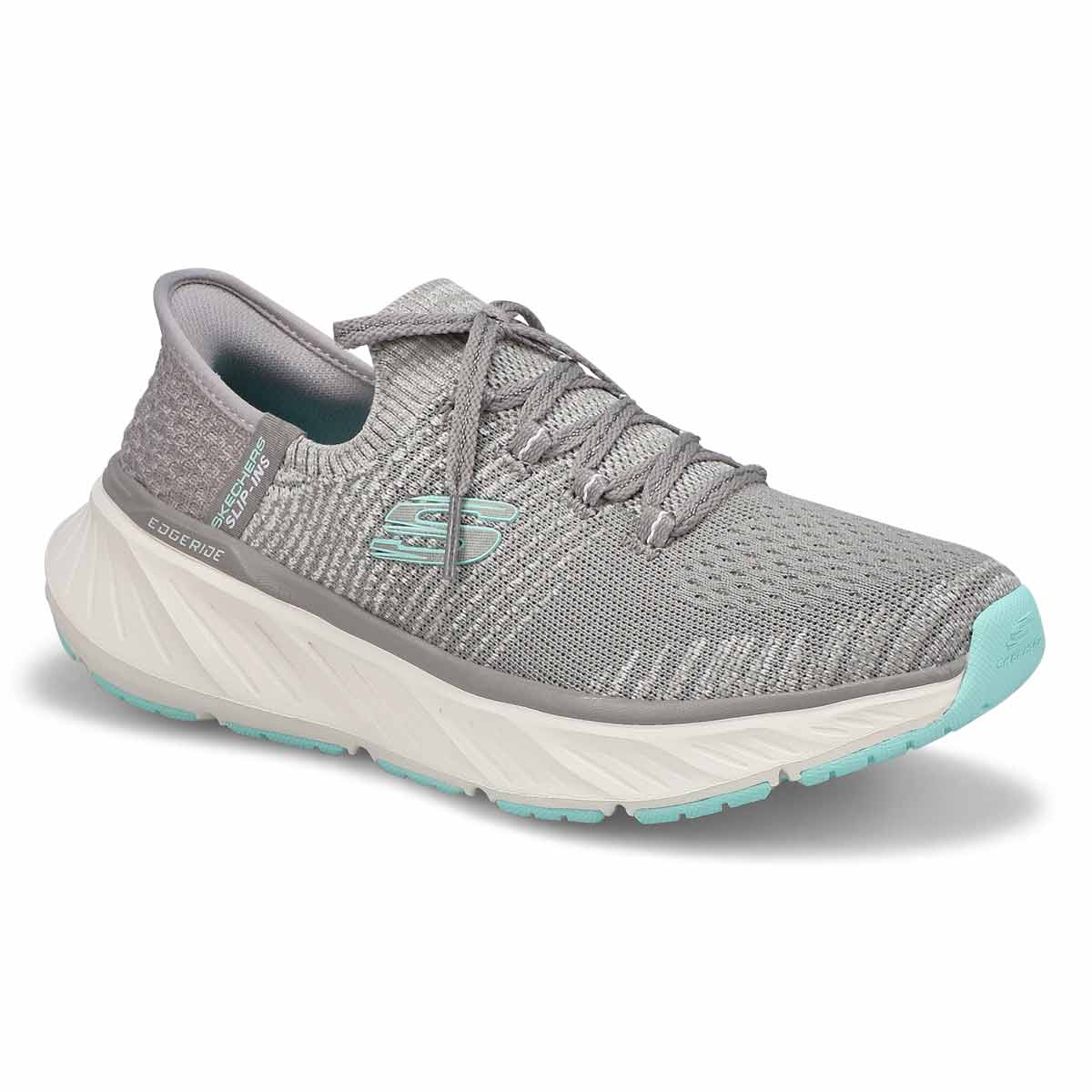 Women's Edgeride Slip-Ins Sneaker - Grey/Turquoise