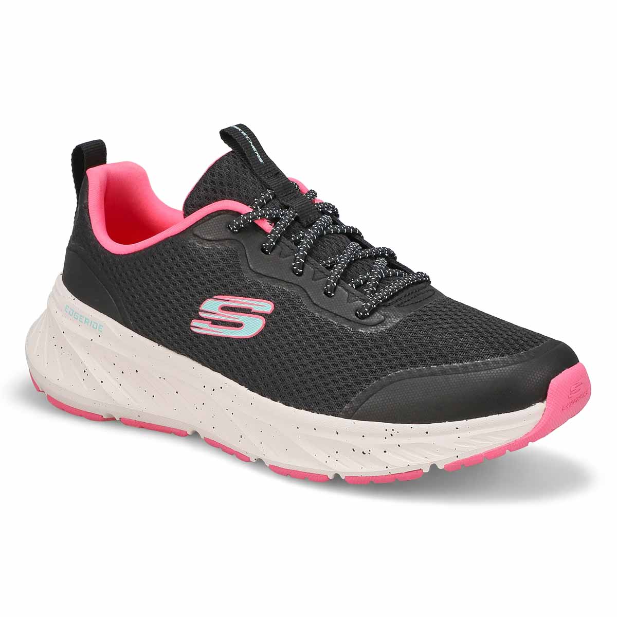 Women's  Edgeride Slip On Sneaker - Black/Pink