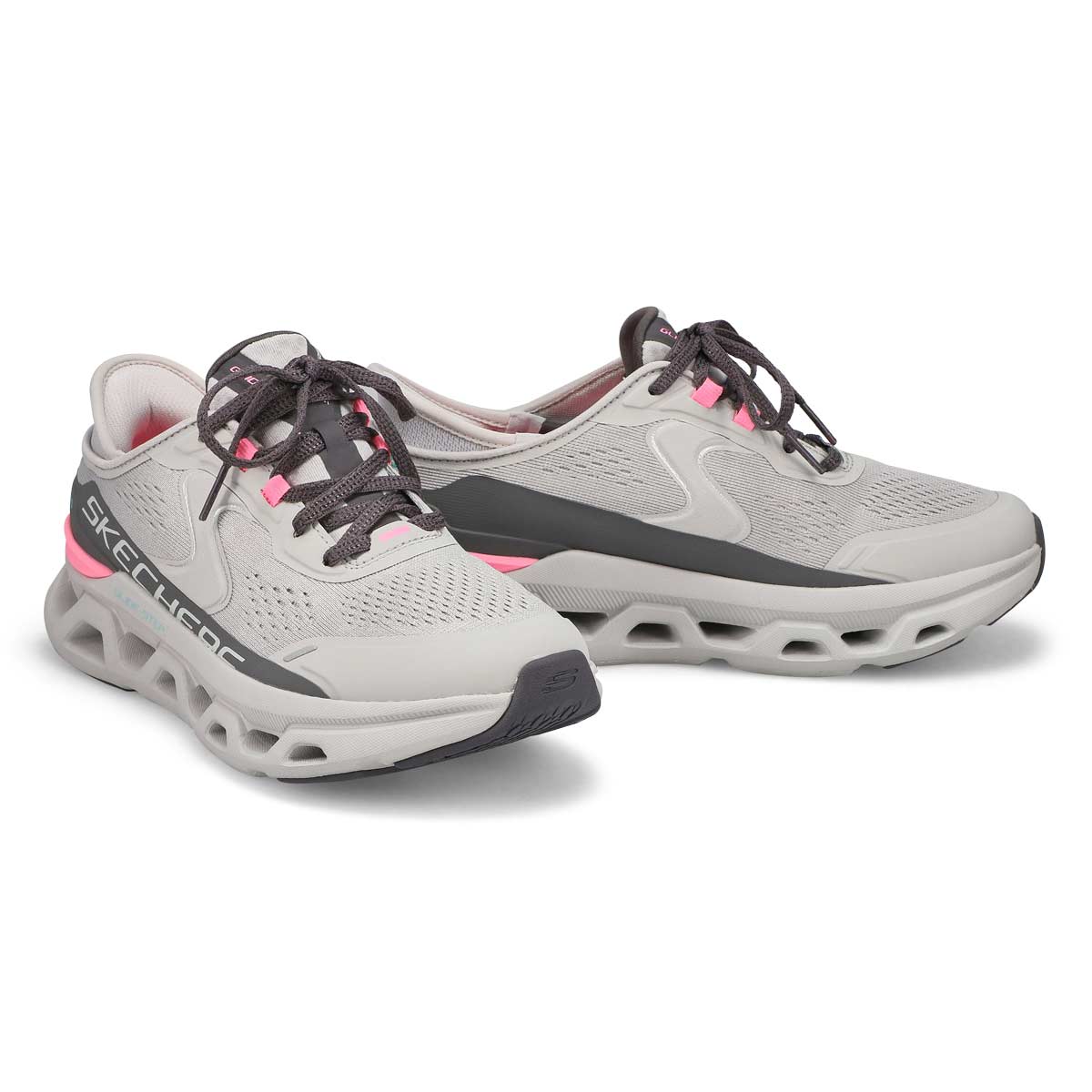 Women's Glide-Step Altus Slip-Ins Sneaker - Grey/Pink