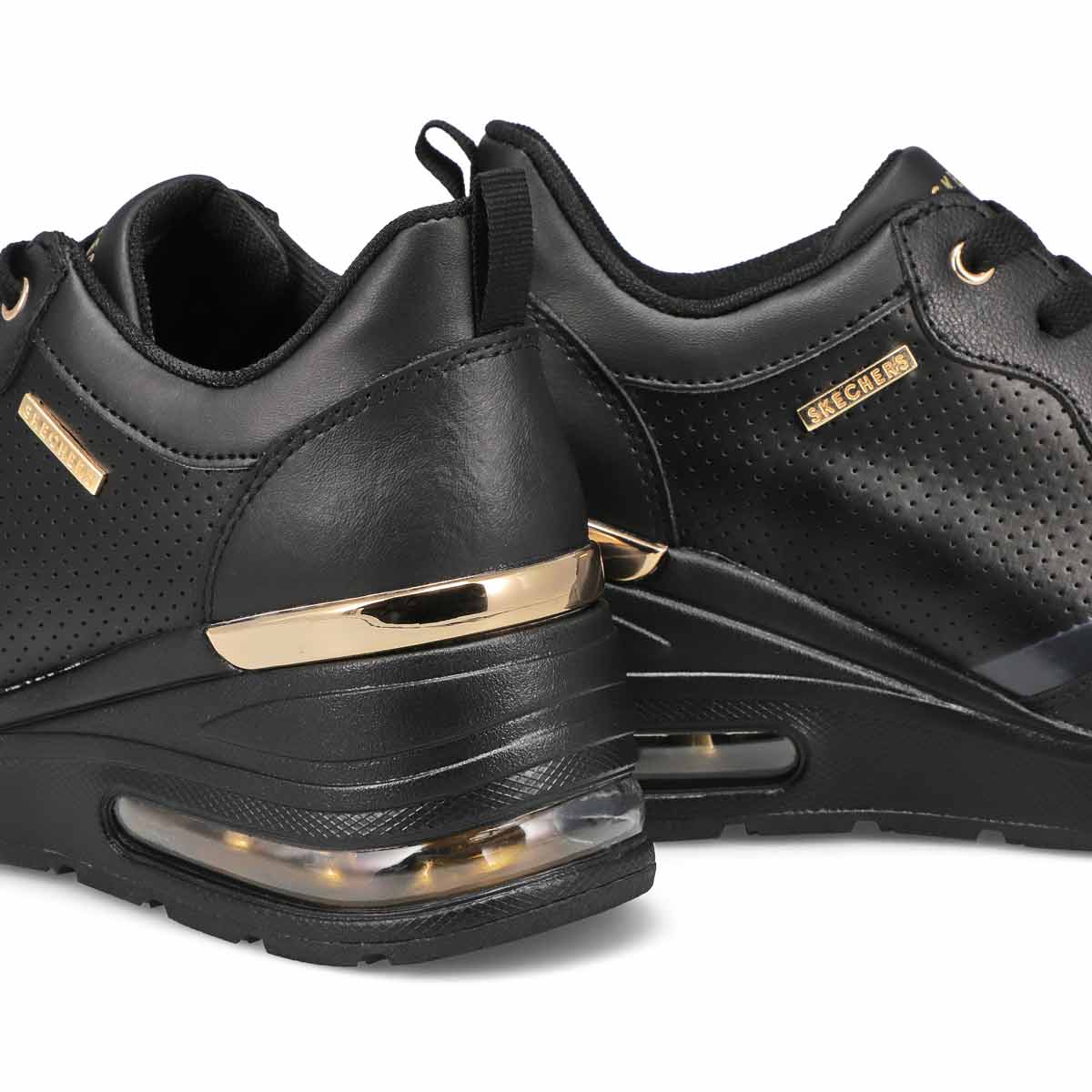 Women's Million Air Lace Up Sneaker - Black