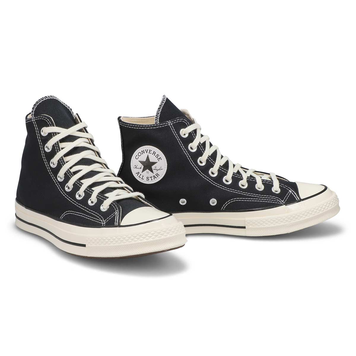 Baskets hautes CHUCK 70 HI TOP, noir/noir/aigrette, hommes