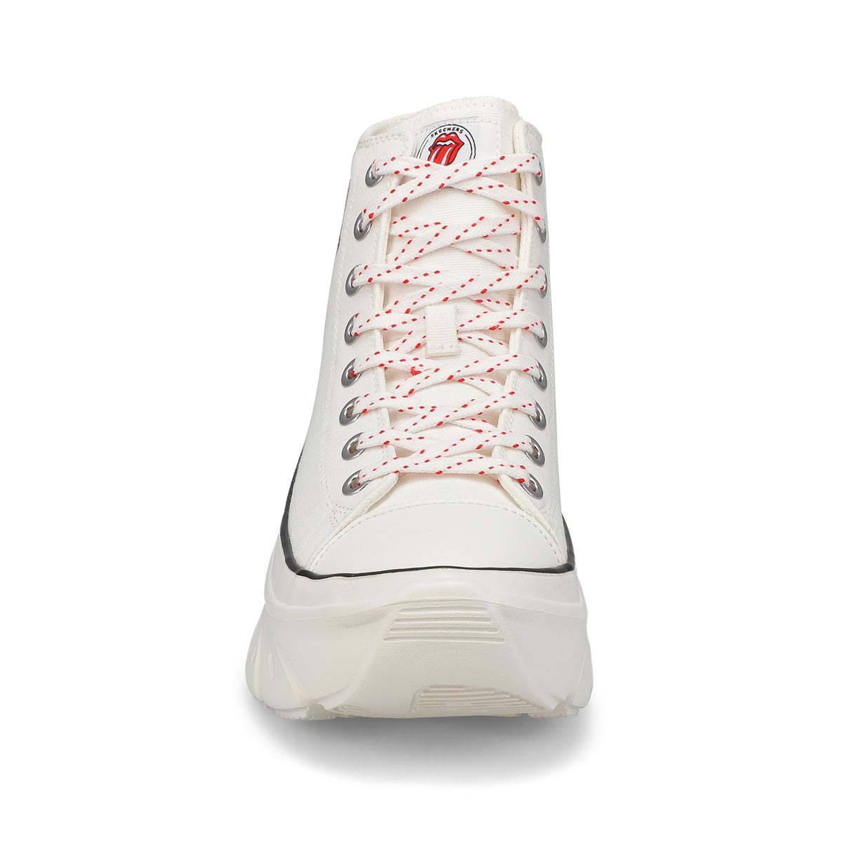 Women's  Funky Street Sing Out Loud High Top Sneaker - White/Red