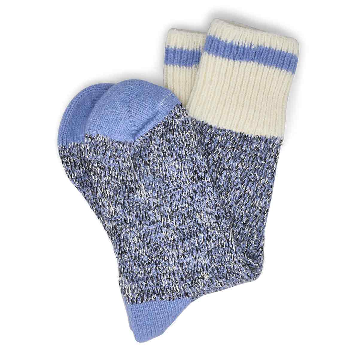 Women's Duray Marled Work Sock - Light Blue