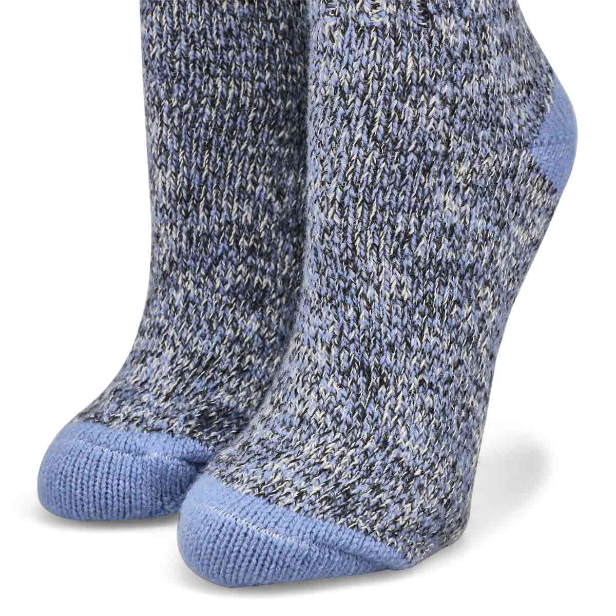 Chaussette de travail marbrée DURAY, bleu pâle, femmes