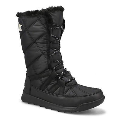 Lds Whitney II Tall Lace Boot - Black