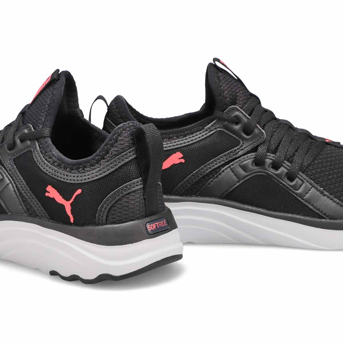 Women's Softride Sophia Sneaker - Black/Pink