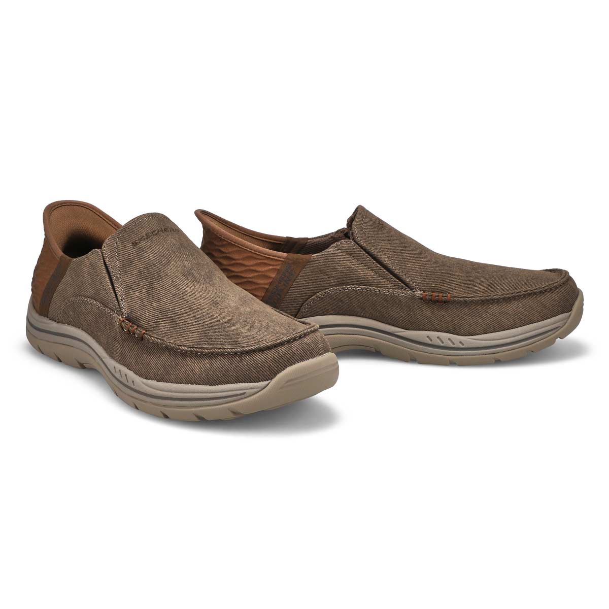 Men's Expected Slip-Ins Casual Shoe - Brown