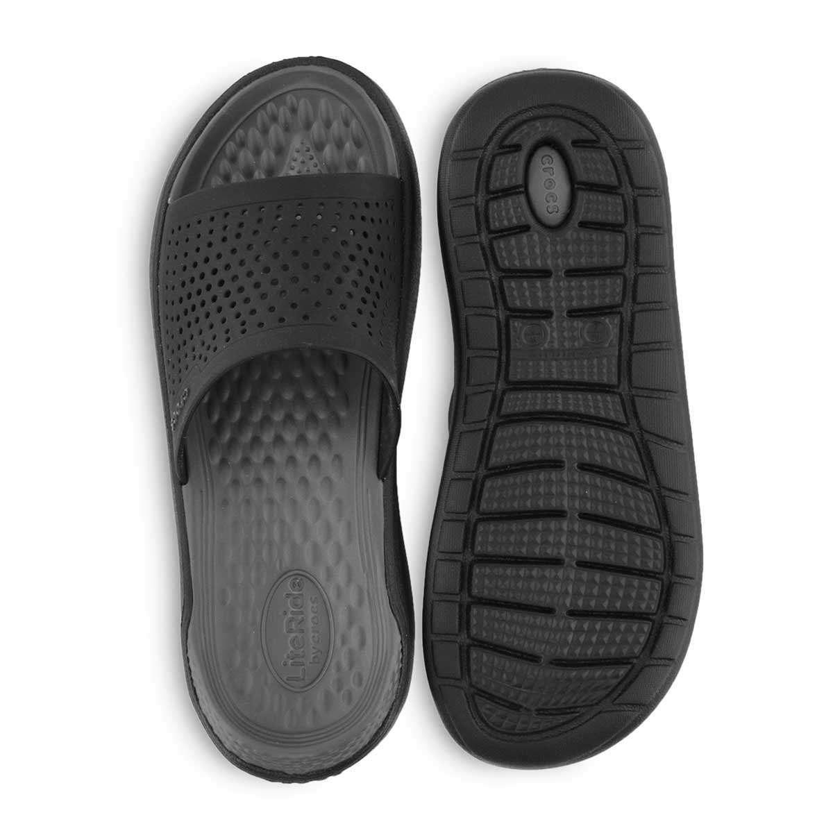 crocs men's literide slide