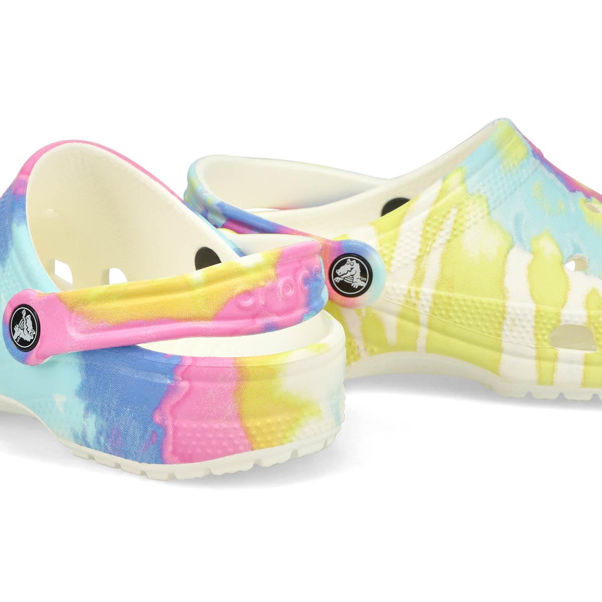 Crocs Women's Classic Tie Dye Comfort Clog - | SoftMoc.com