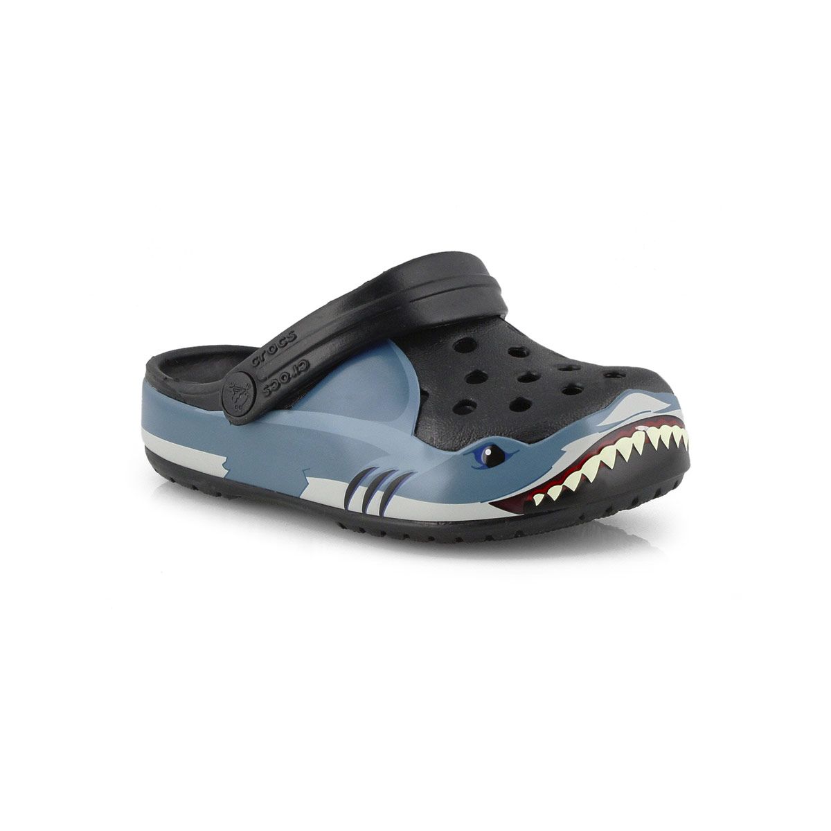 boys shark crocs
