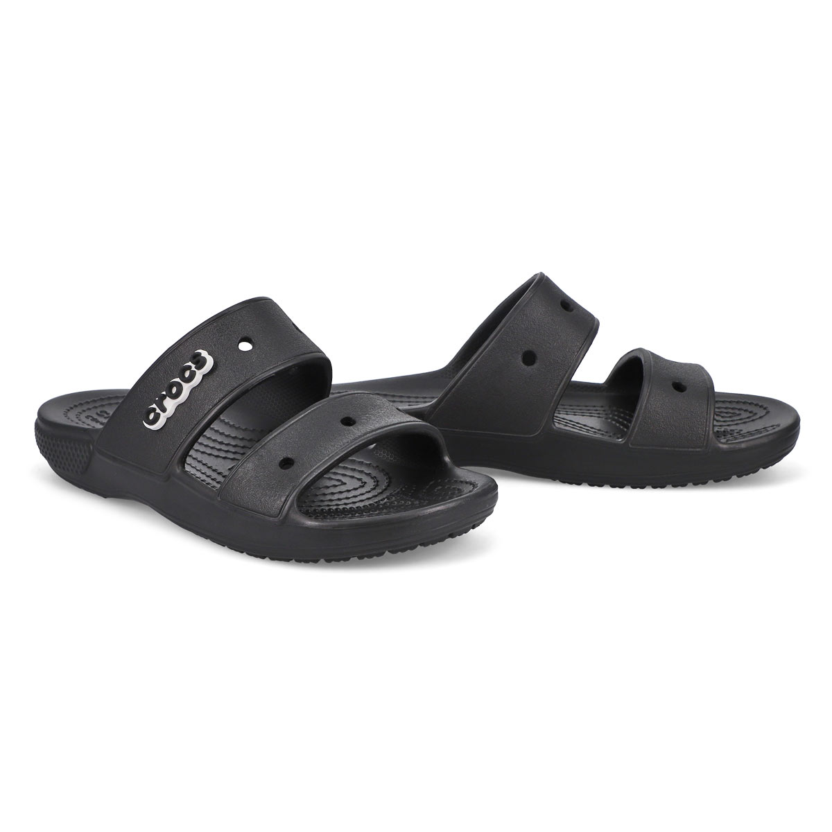 Crocs Classic Crocs Flip Flops Black Sandals Unisex Men's Size 6 Women -  beyond exchange