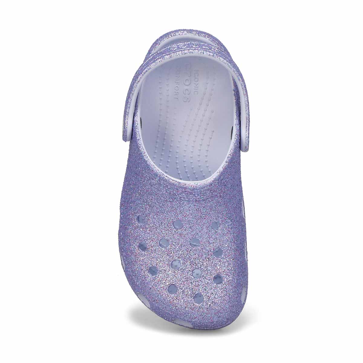 Crocs Kids Classic Glitter Clog Frosted Glitter