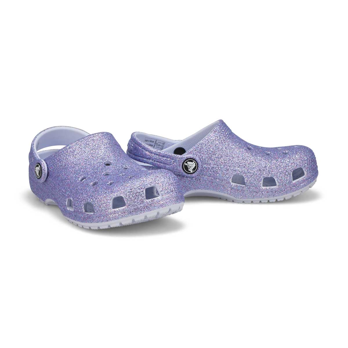 Glitter crocs hotsell