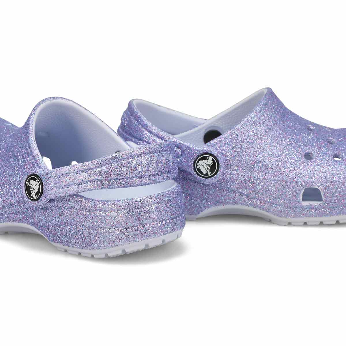 Sabot de confort CLASSIC GLITTER EVA, givré, enfants