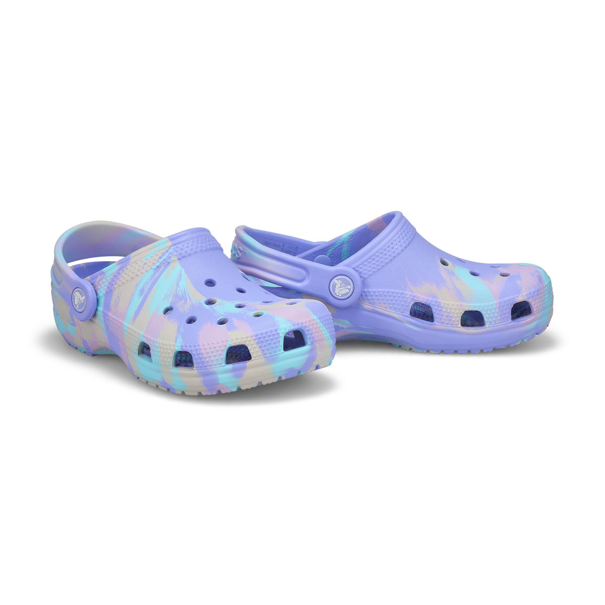 Kids'  Classic Marbled EVA Comfort Clog - Moon Jelly/Multi