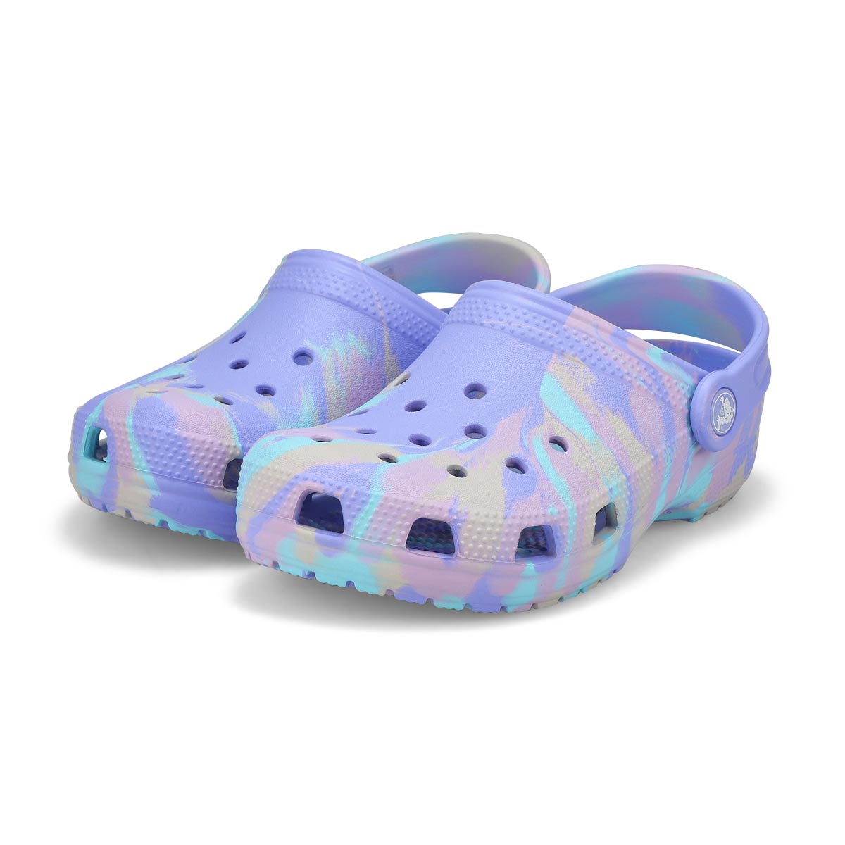 Kids'  Classic Marbled EVA Comfort Clog - Moon Jelly/Multi